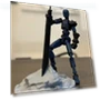 3D Printed Titan Robot Mobile Doll Set — Collectible Statues, Ren Beauty