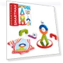 Magnetic Toy Acrobatics with Task Cards — Construction Kits, Smartmax