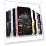 Wallet Book with Fashionable Artificial Leather Prints — Protective Cases, Best Phone Cases