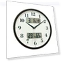 Wall Radio Clock — Clocks, NOBU JAPAN