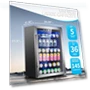 Thumbnail Beverage Refrigerator — Drink Coolers, Antarctic Star