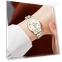 Thumbnail Two Tone Women's Watch with Date — Women's Wrist Watches, OLEVS
