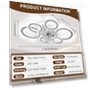 Thumbnail Smart Ceiling Fan with Lights and Remote — Ceiling Fans, AFWAO