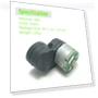 Side Brush Motor-Reducer Assembly — Accessories, TaoPo Directs