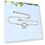 Silver-plated Smart Bracelet with 14K Gold — Smart Jewelry, FOXANRY Jewelry
