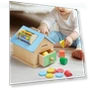 Wooden Sensory Toys — Stacking Blocks, Sports