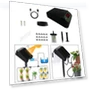 Smart Solar-Powered Drip Irrigation Kit — Drip Kits, HappyToy