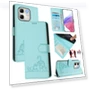 Thumbnail Cat Rat Embossed Pattern RFID Leather Phone Case with Lanyard for Infinix Hot 50i 5G / Smart 9 4G — Phone Accessories, Infinix