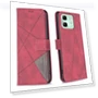 Thumbnail Magnetic Buckle Rhombus Texture Leather Phone Case for Infinix Smart 9 / Hot 50i — Bumpers, Infinix