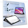 Thumbnail 3-Fold Stand Leather Smart Tablet Case for Xiaomi Redmi Pad Pro 12.1 — Keyboard Cases, Xiaomi