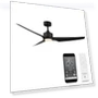 Thumbnail Stella Indoor and Outdoor 3-Blade Smart Ceiling Fan — Ceiling Fan Lighting Solutions, WAC Lighting