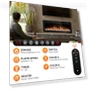 Thumbnail Ultra-Thin Electric Fireplace Insert — Electric Heating Solutions, Tornivk