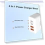 Thumbnail Fast Charging Wall Plug with 4 Ports — Chargers, Shenzhen Xingda Tong wire and cable Co.,LTD