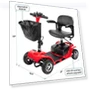 Thumbnail 4 Wheel Mobility Scooter — Electric Self-Balancing Scooters, FERBAM
