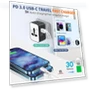 Thumbnail Universal Worldwide Travel Adapter Fast Charger — Charging Solutions, NEWVANGA