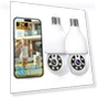 Thumbnail 2K Light Bulb Security Camera — Smart Home Security, Noahtec