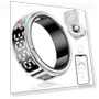Thumbnail Smart Ring with Display — Wearable Accessories, Hugrow