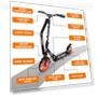 Thumbnail Teenager Kick Scooter — Push Scooters, Hurtle
