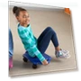 Thumbnail Indoor Scooter Board with Safety Handles — Kids Fitness, hand2mind