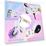 Thumbnail Kids Kick Scooter with Light Up Wheels — Push Scooters, Nattork