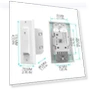 Thumbnail Smart Light Switch with Bluetooth Remote — Smart Home Modules, Shenzhen Avatar Controls Co., Ltd