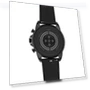 Thumbnail Stainless Steel and Silicone Touchscreen Smart Watch — Smartwatches, Fossil