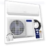 Thumbnail Wifi Enabled Mini Split Air Conditioner & Heater — Cooling Solutions, Della