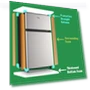Thumbnail Mini Fridge with Freezer Two Doors Compact Refrigerator — Mini Fridges, WANAI