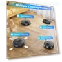 Thumbnail Robot Vacuum and Mop Combo — Smart Cleaning Robots, Tikom