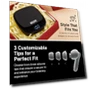 Thumbnail True Wireless Earbuds with Charging Case — In-Ear Headphones, Groovz Audio