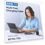 Thumbnail Multi Charger Cord 6 in 1 USB Cable — Cables, enablink