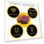 Thumbnail Wireless Magnetic Trailer Tail Light Kit — Trailer Lights, Generic