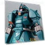 Robot Perfume Zaku Marine Type Dolphin Body Accessory SIDE MS — Miniature Rides & Collectibles, TAKUMIYA