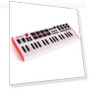 37-Key USB MIDI Keyboard Controller — MIDI Control Devices, Akai Professional