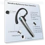 Thumbnail Wireless Earpiece with Dual ENC Noise Canceling Mic — Headsets, SKIUDCT
