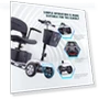 Thumbnail 4 Wheels Electric Mobility Scooter — Rolling Walkers, DOUBLE GLOBAL INC