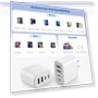 Thumbnail 40W 2Pack 4Port USB C PD Charger Block — Chargers, Shenzhen Jiaxingyuan Technology Co., Ltd.