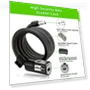 Thumbnail Anti Theft Cable Lock with Mounting Bracket — Cable Security, eMjollRay