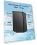 Thumbnail Mini Fridge with Freezer — Mini Fridges, Feelfunn