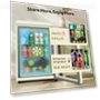 Thumbnail Retro Beverage Refrigerator with Tempered Glass Door — Drink Coolers, Anypro