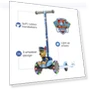 Thumbnail Self-Balancing 3 Wheeled Scooter with Light Up Wheels & Deck — Push Scooters, Voyager