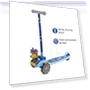 Thumbnail Self-Balancing 3 Wheeled Scooter with Light Up Wheels & Deck — Push Scooters, Voyager