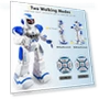 Thumbnail Intelligent Programmable Robot with Infrared Controller — Interactive Figures & Robots, ShanTou Shi ChengHai Qu ZhongYi WanJu ShiYe YouXian GongSi