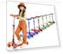 Thumbnail 3 Wheel Kick Scooter with LED Lights — Push Scooters, Lifemaster