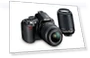 Thumbnail Digital SLR Camera with Dual VR Zoom Lenses — Professional DSLR Cameras, Nikon