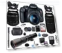 DSLR Camera Bundle with Lenses and Accessories — Lens Bundles, Canon