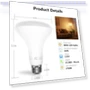 Thumbnail 12 Pack BR30 LED Bulbs — LED, dalattin