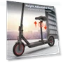 Thumbnail Folding Electric Scooter with Seat — Push Scooters, Riuiio