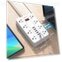 Thumbnail Power Strip with USB and Surge Protector — Power Solutions & Surge Protection, smnice