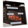 Thumbnail Traditional 58" Rustic TV Stand with Electric Fireplace Heater — Stands, BELLEZE